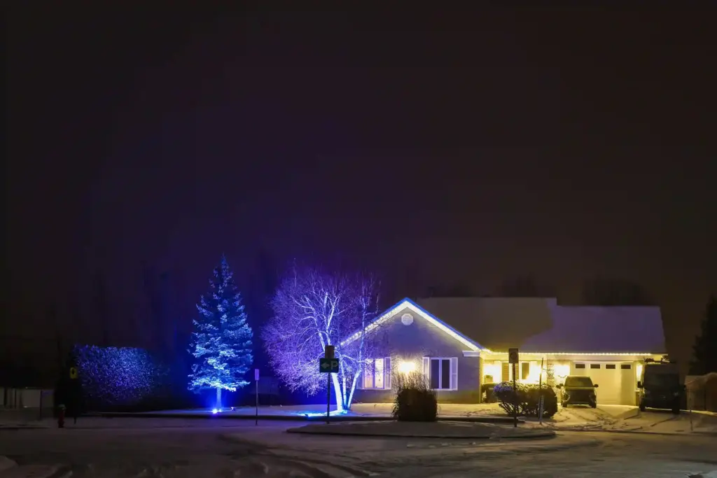 House outdoor lights